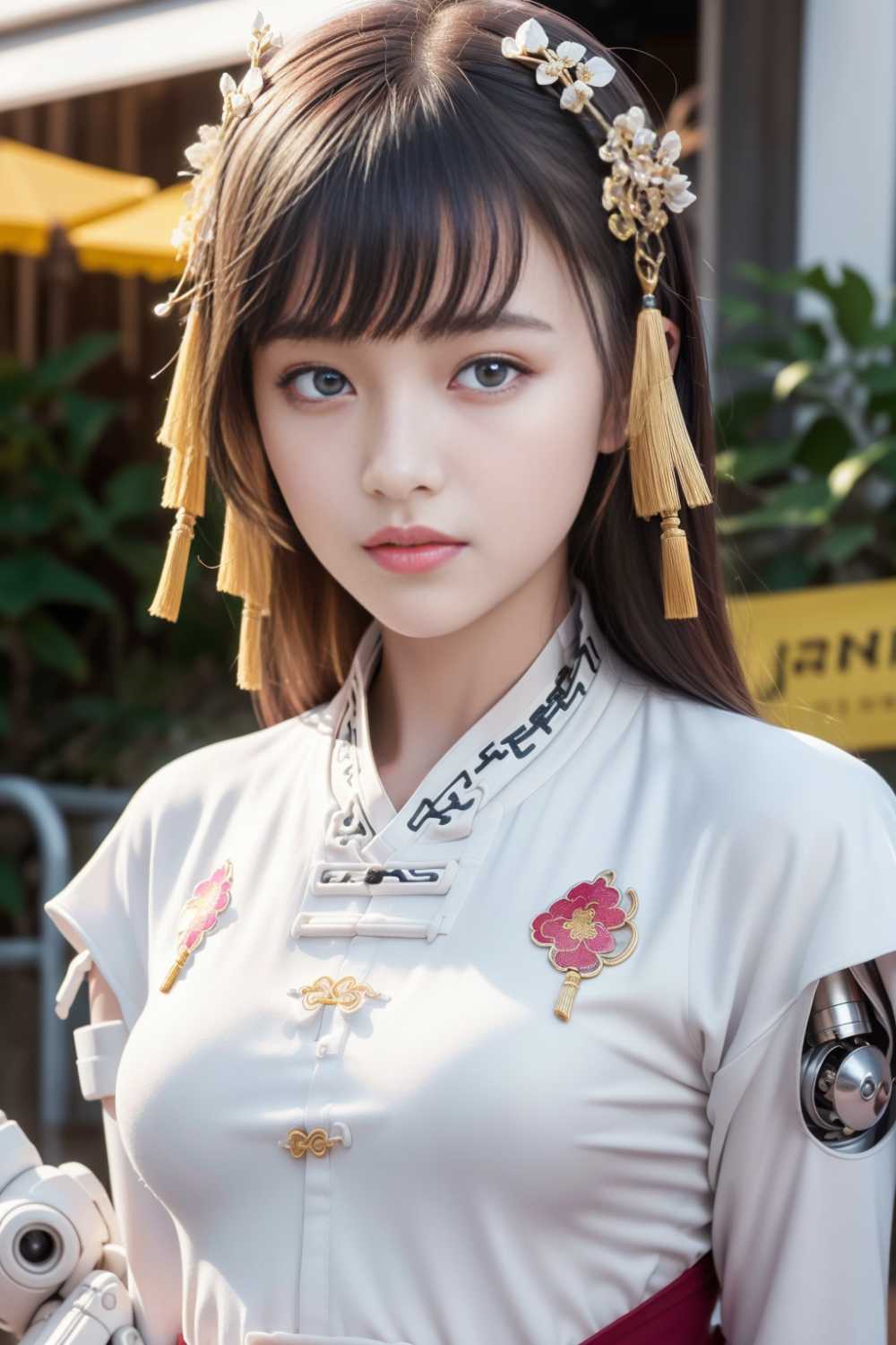 赛博美女