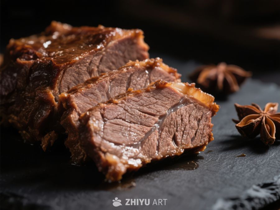 美味烤牛肉切片 1017