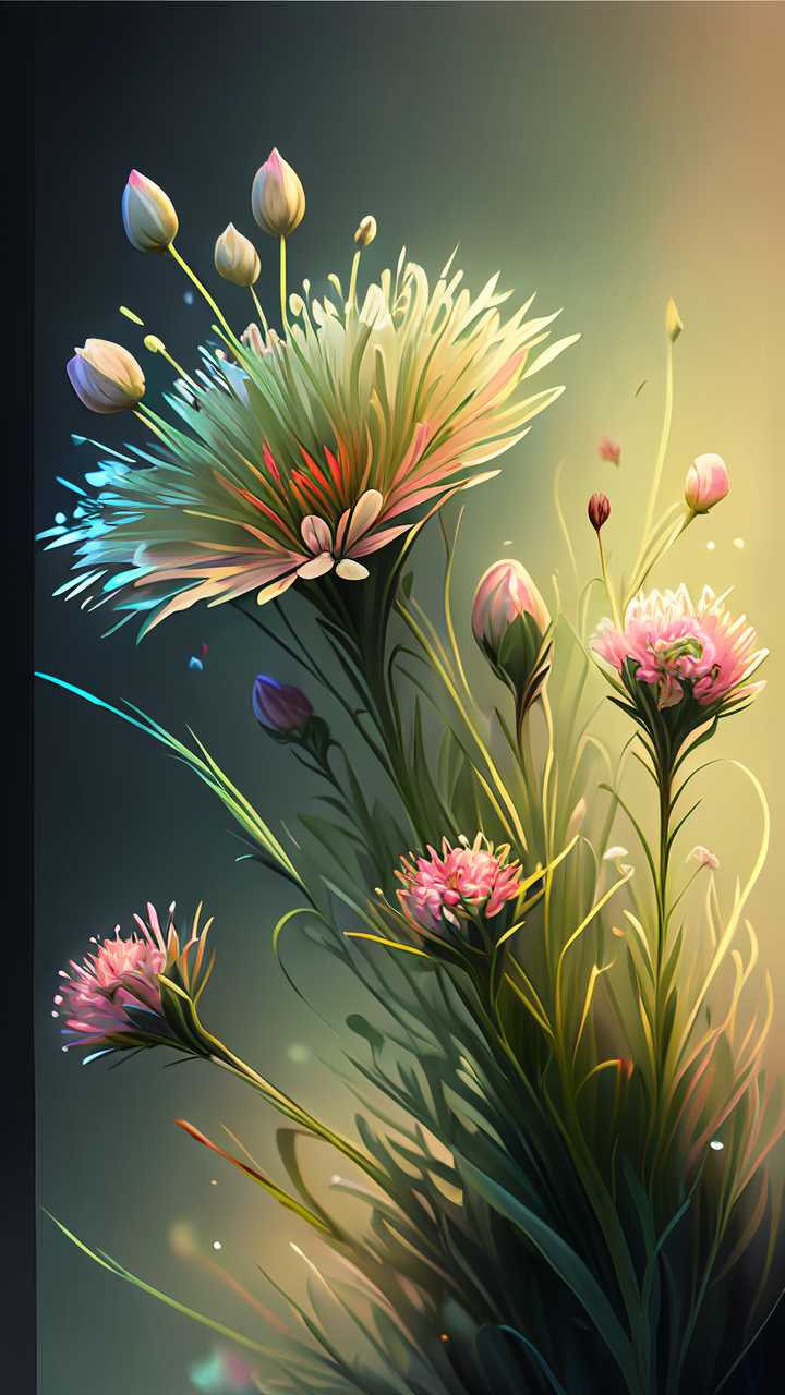 春季的花草