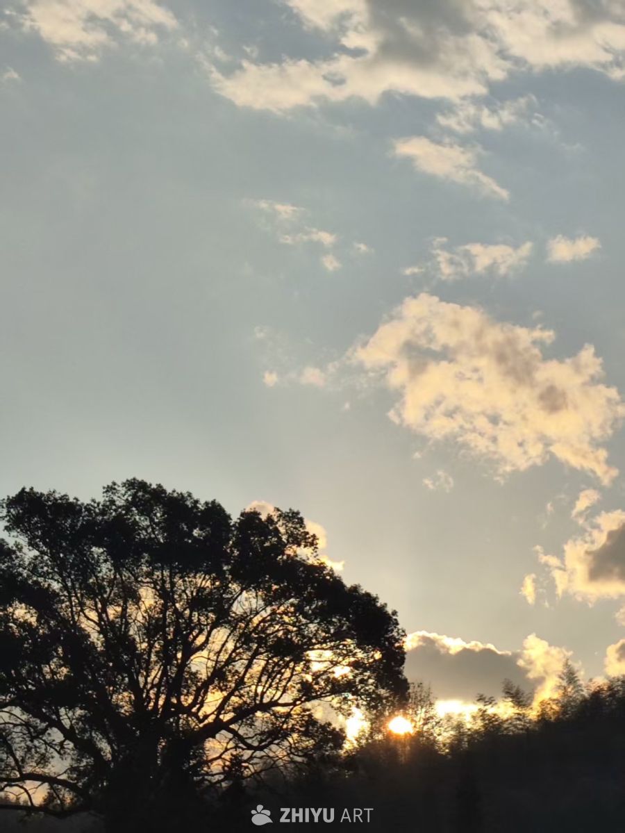 夕阳西下