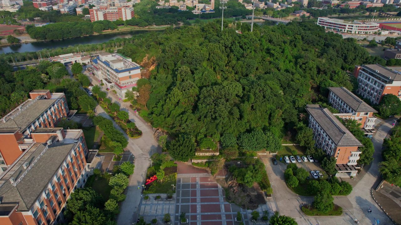 航拍福建华南女子学院