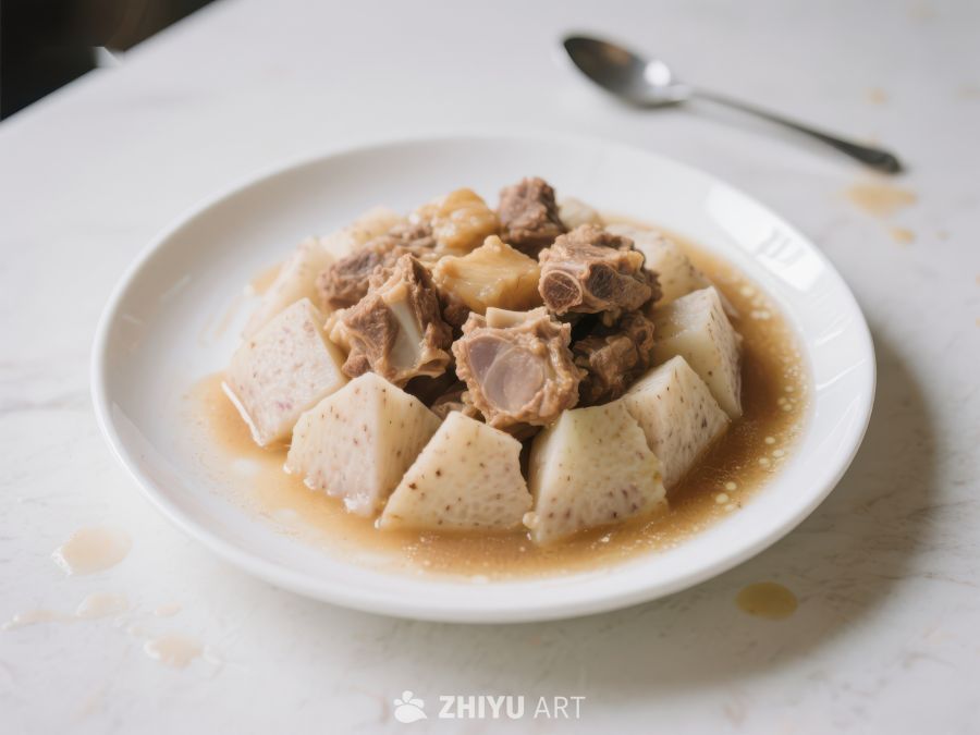 莲藕排骨汤，营养美味 489