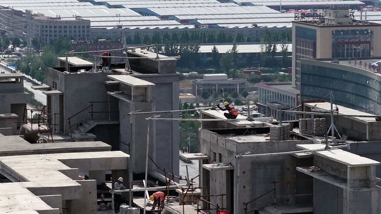 城市高楼建设实录