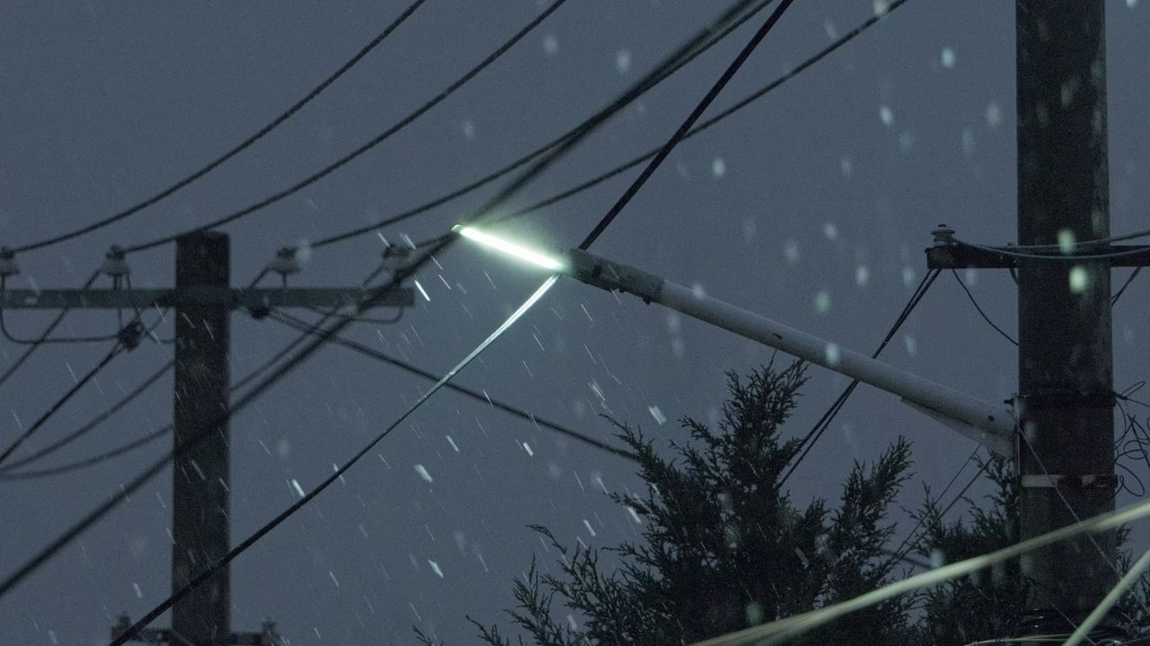 下雪升格慢镜头4K实拍空镜