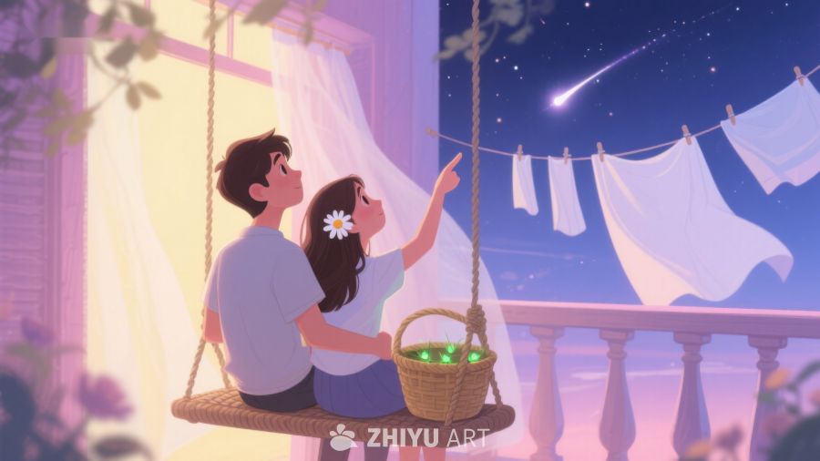 夜空下的温馨时光 547