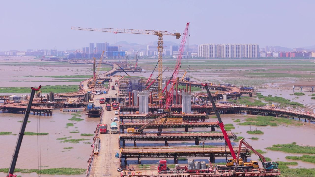 乐清滨海大道建设 6