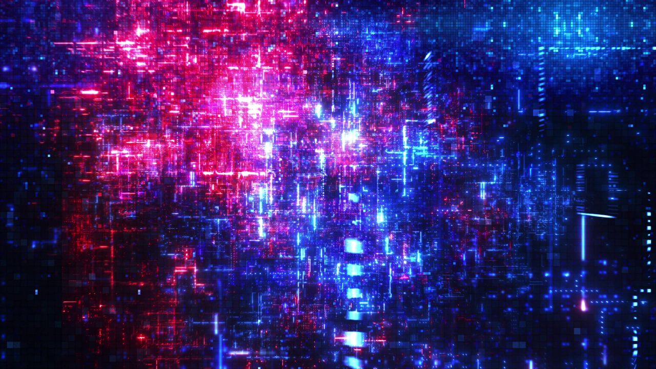 数字科技流动代码字母抽象互联网络金融视频素材 3