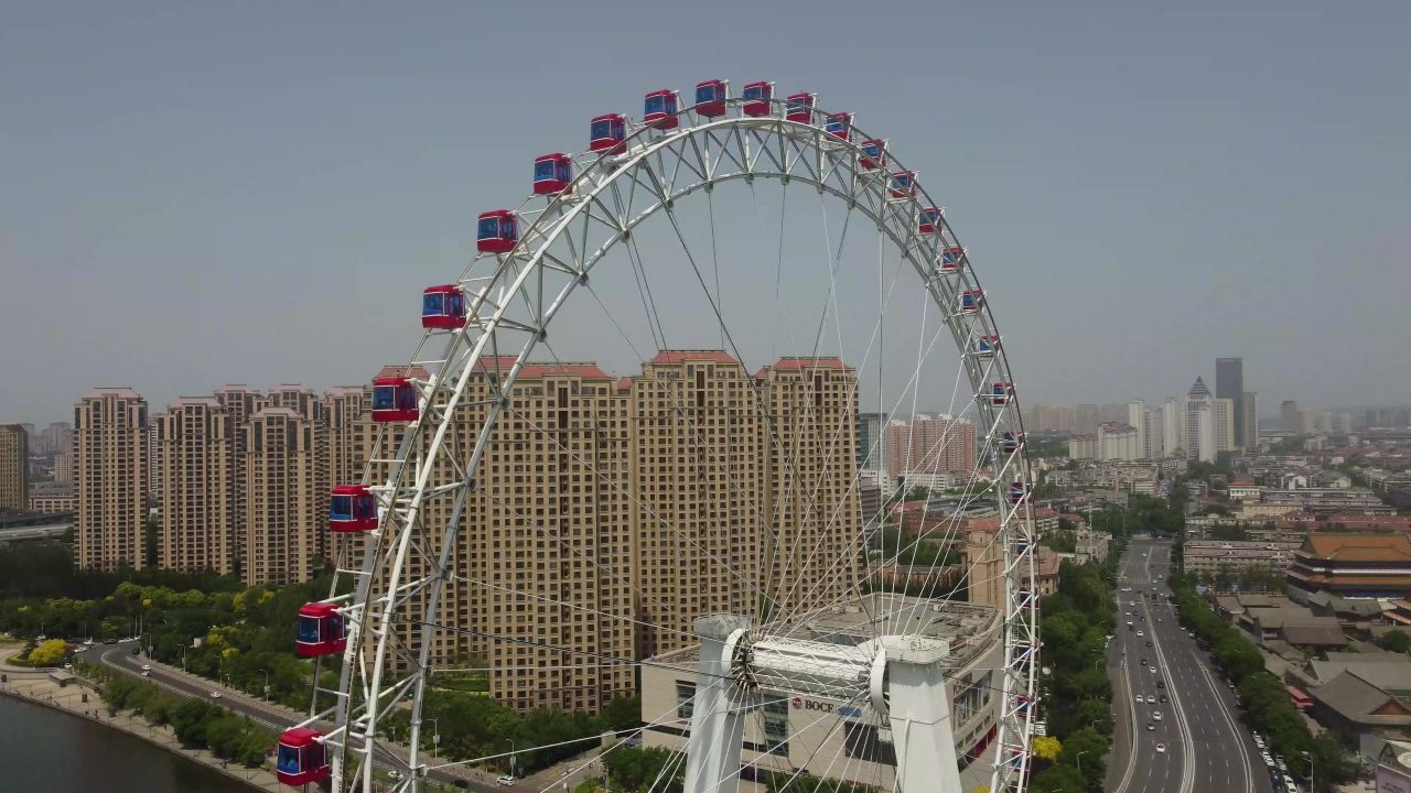 航拍-建筑-天津-天津之眼2