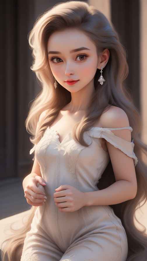 美女身材好看穿什么都好看