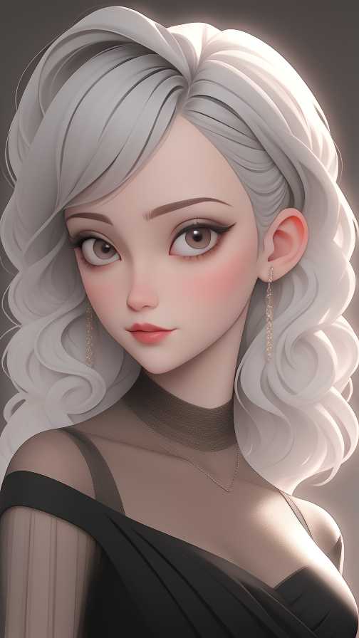 精致美女
