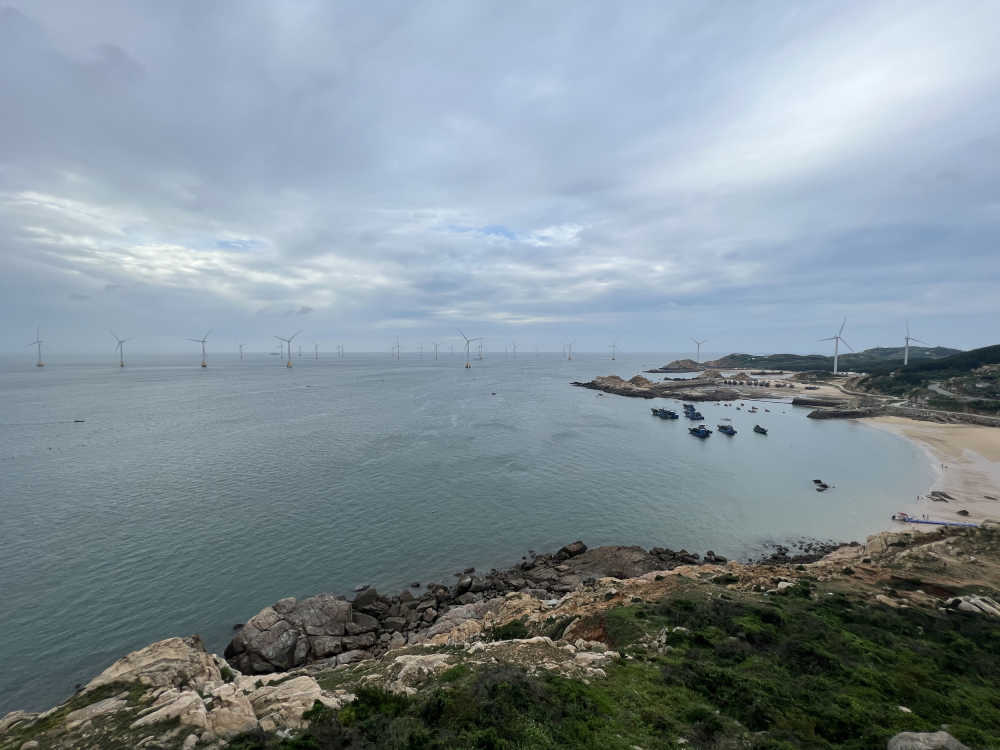 平潭风车海岸