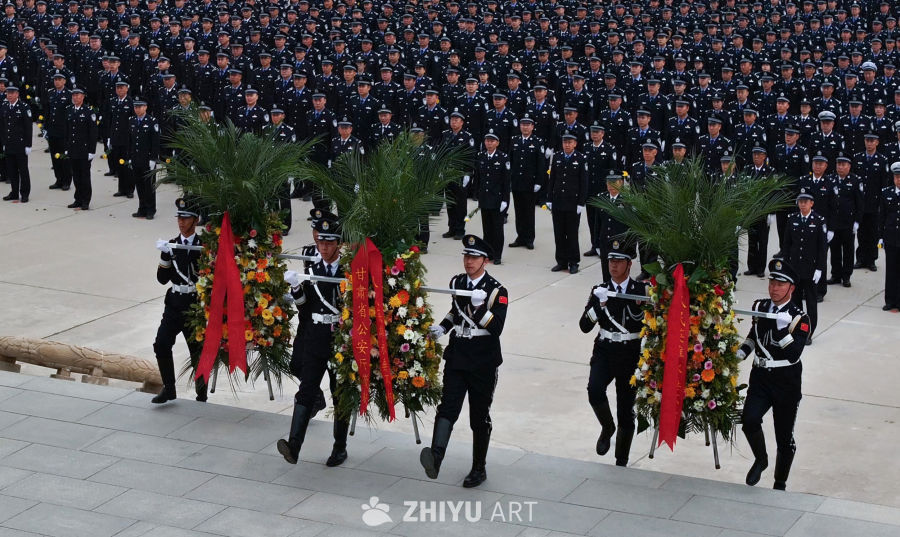 清明兰州烈士陵园公祭仪式 5