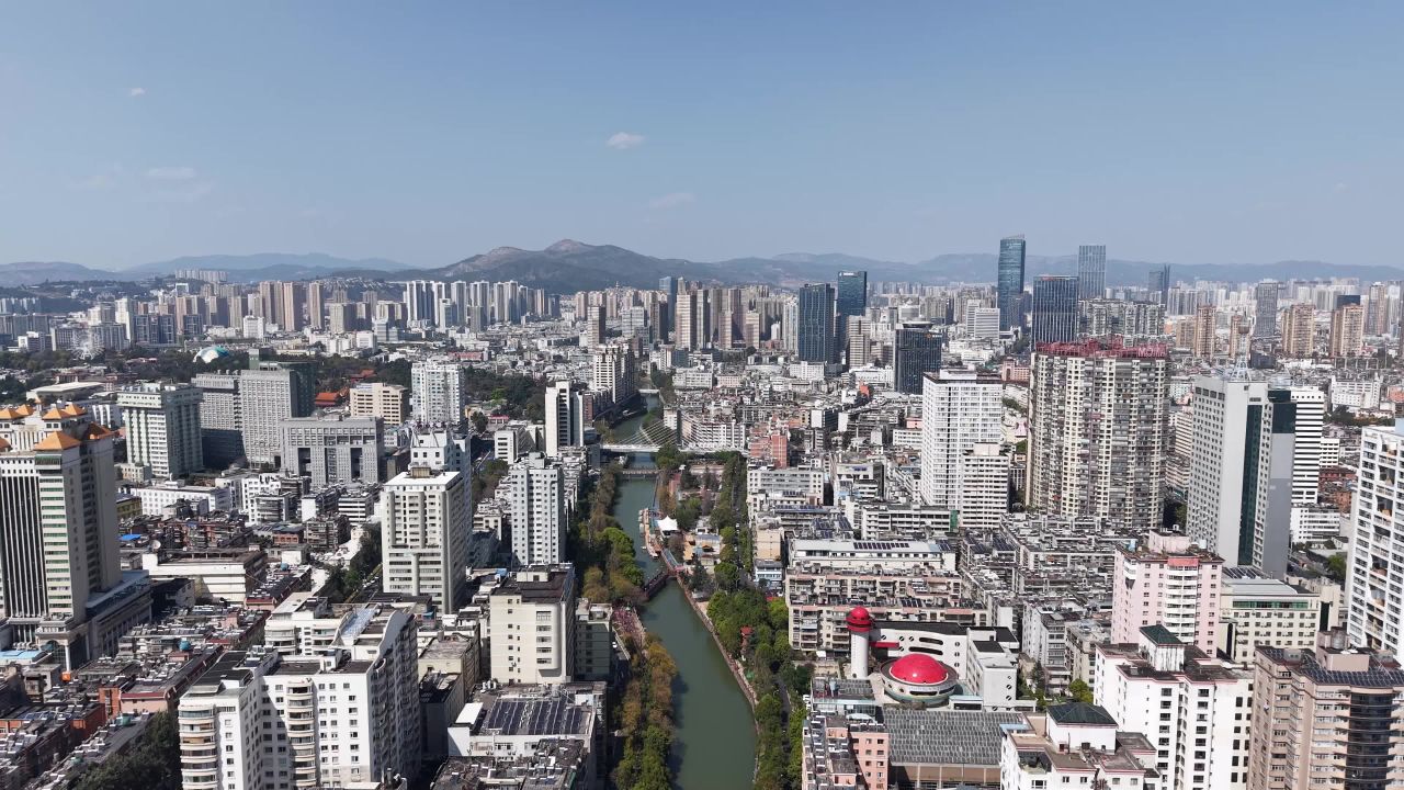 城市全景俯瞰
