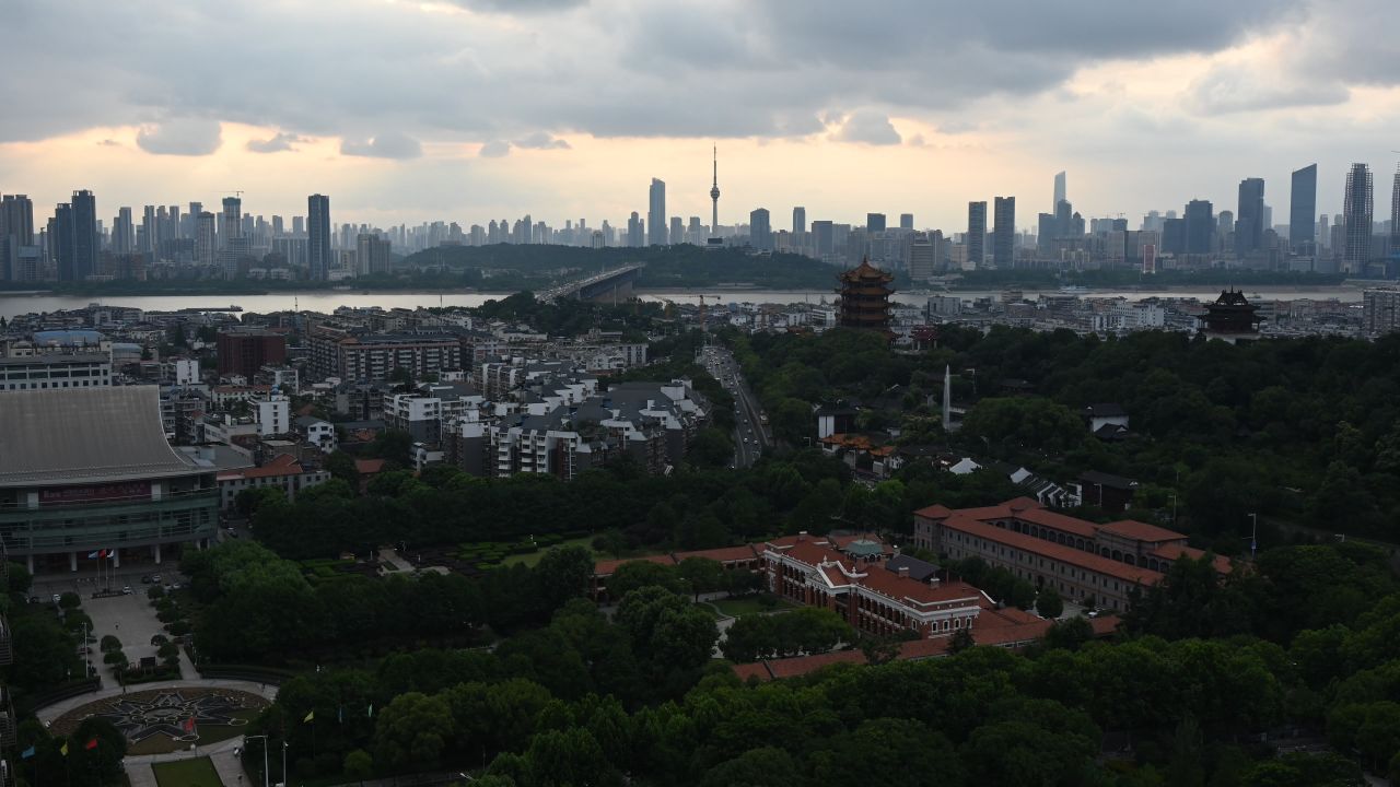 武汉经典地标延时