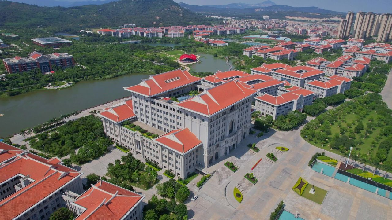 航拍厦门大学翔安校区