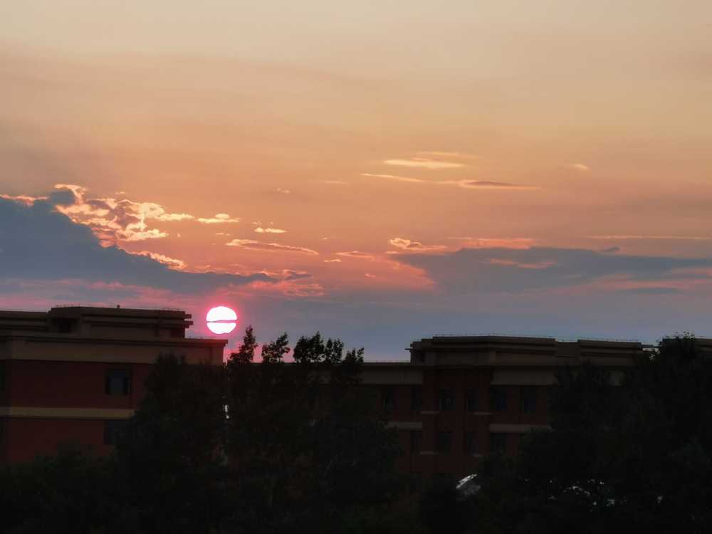 夕阳西下