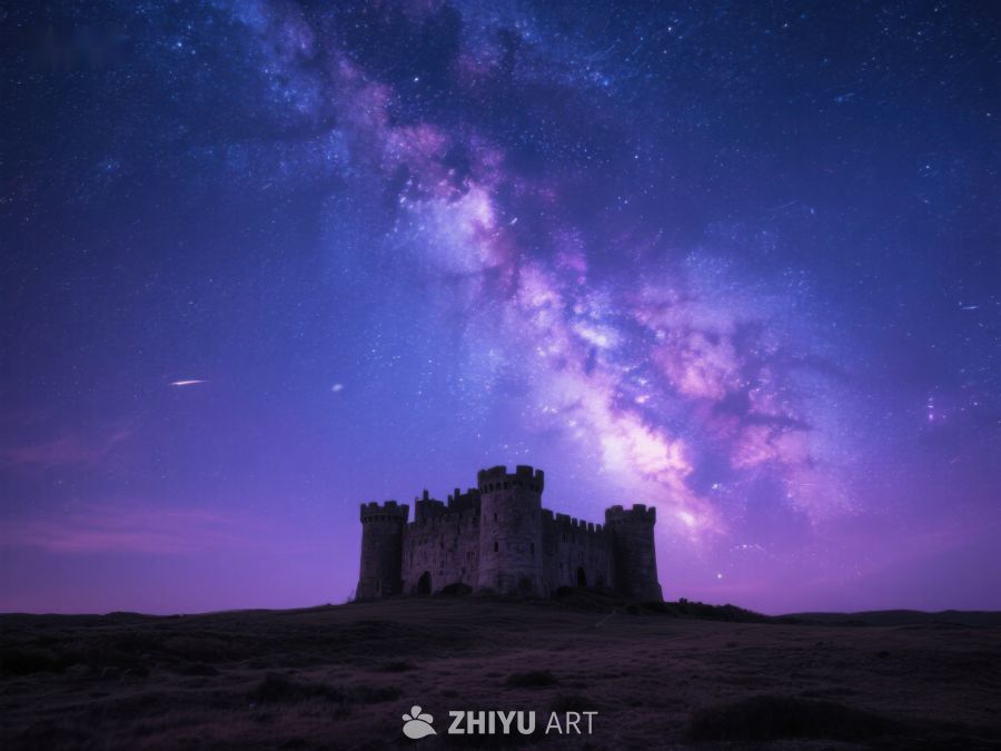 星空下的古老城堡 173