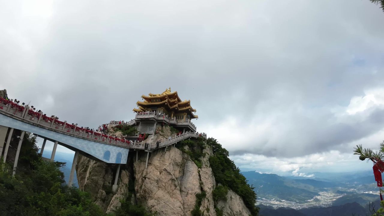 老君山风景人文延时 2