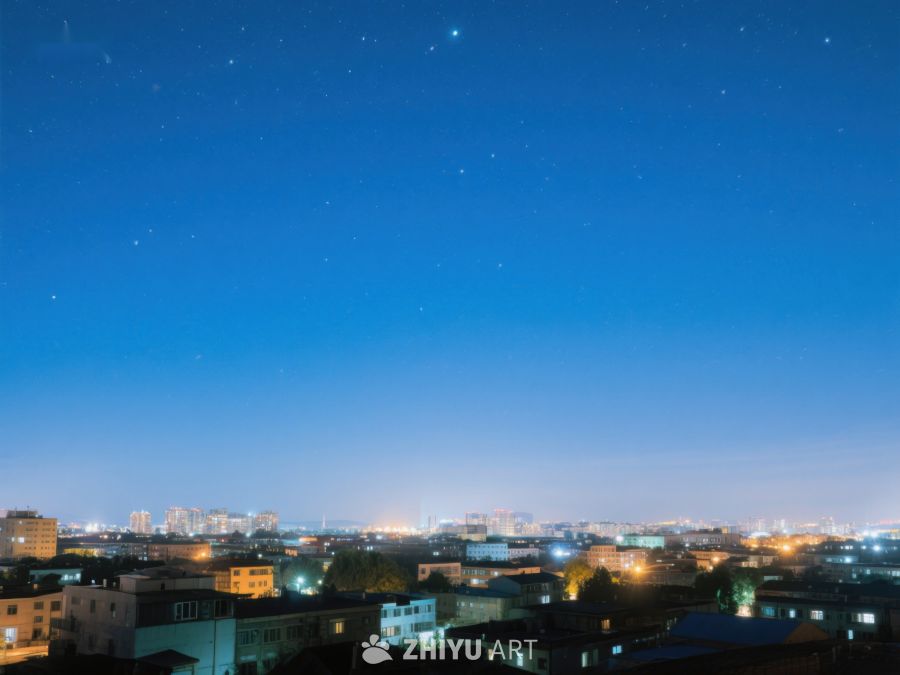 夜空下的城市景观 288