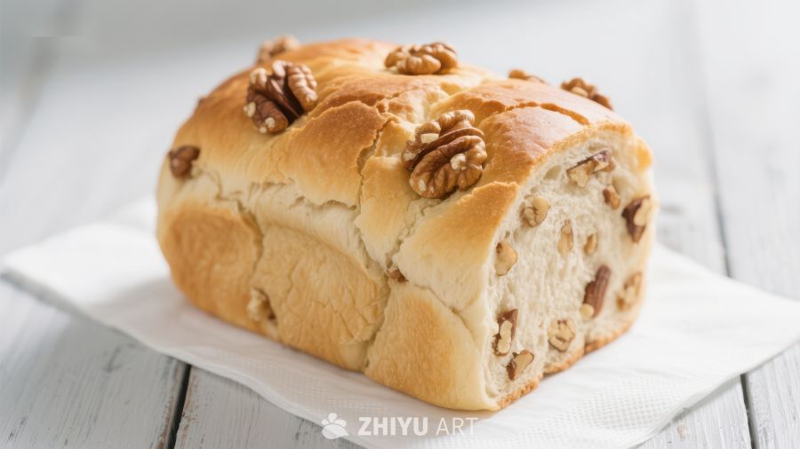 核桃面包新鲜出炉