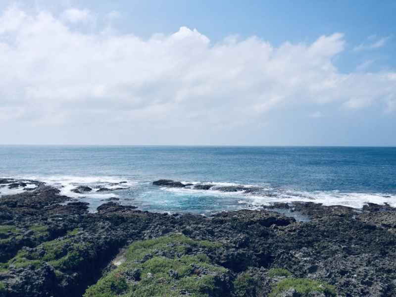 中国台湾省的海边