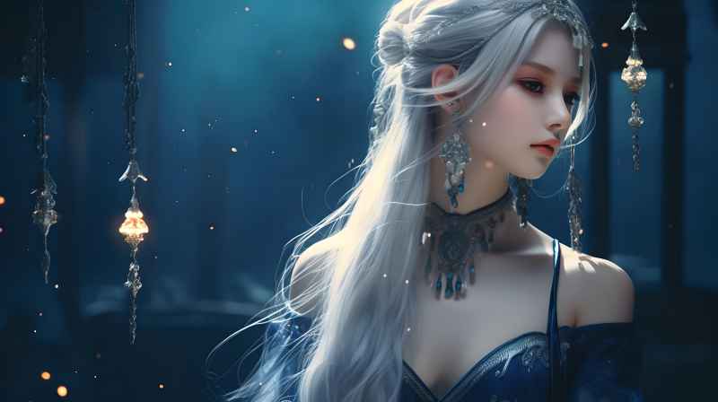美女古风人像人物 NaN