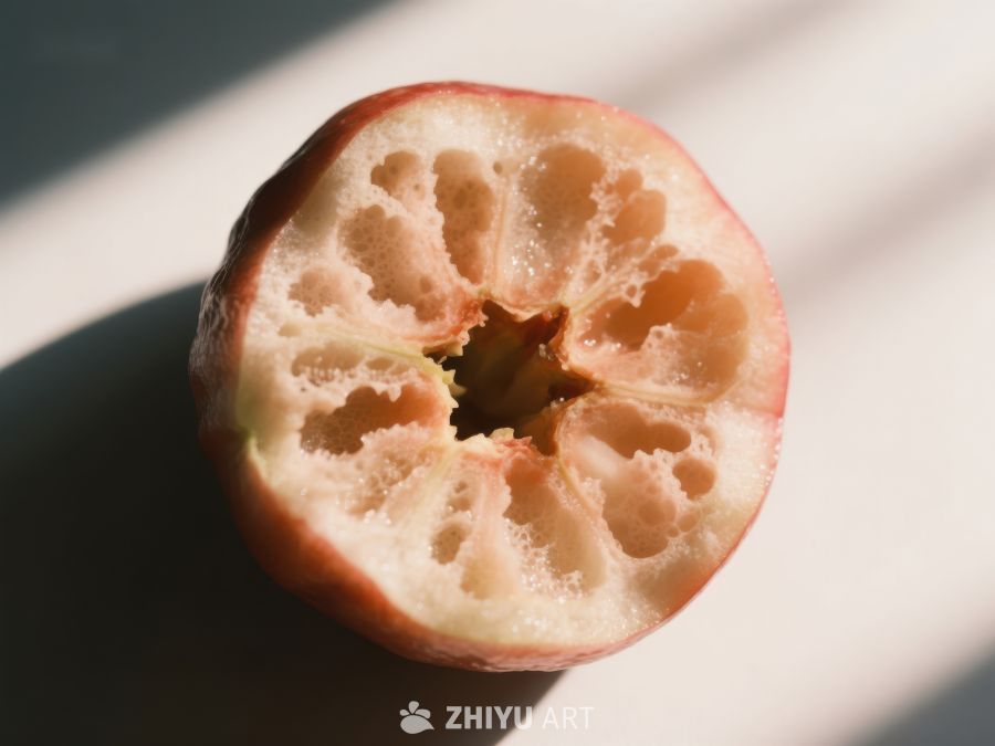 切开的果实内部结构特写 389