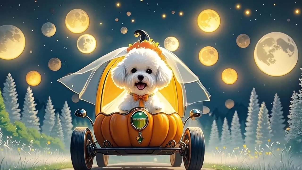 比熊花车