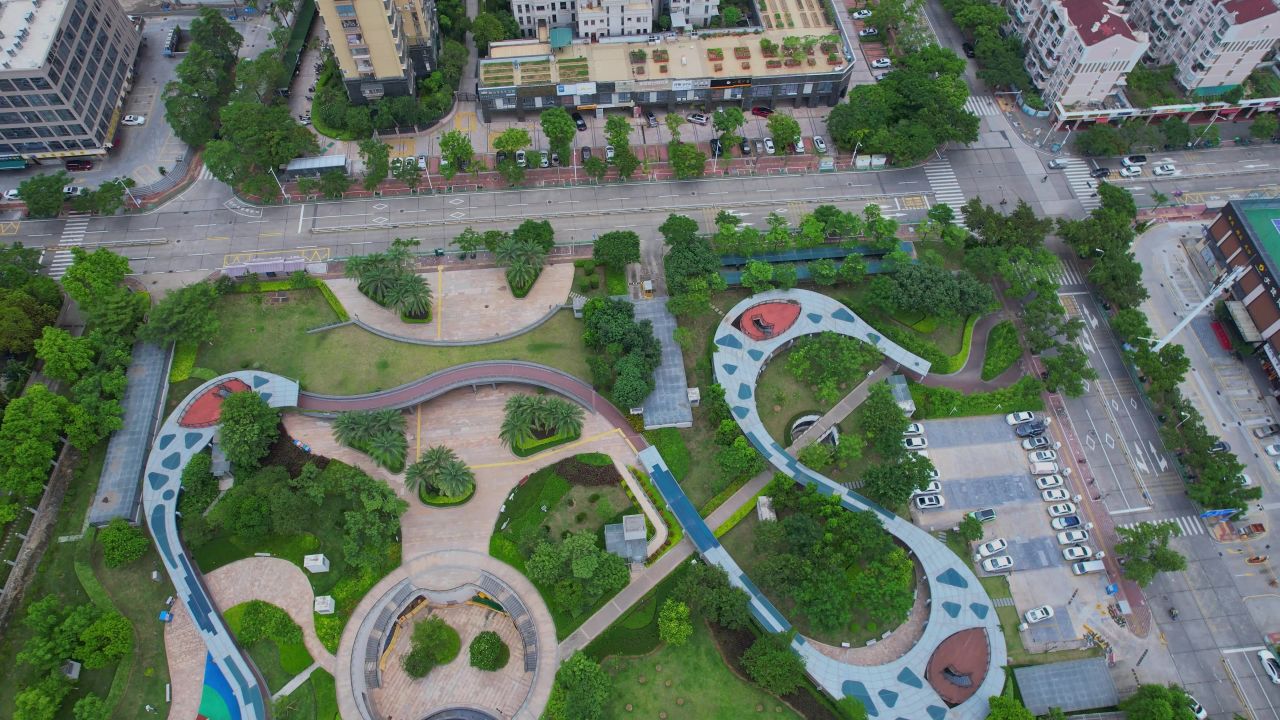 航拍厦门宁宝公园 2