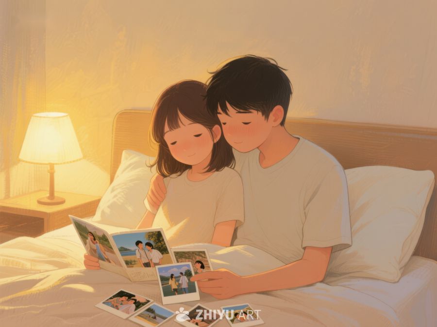 温馨夜晚，共赏旧照 873