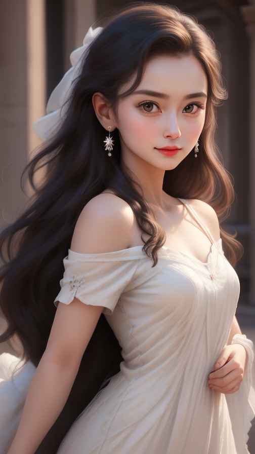 吊带美女