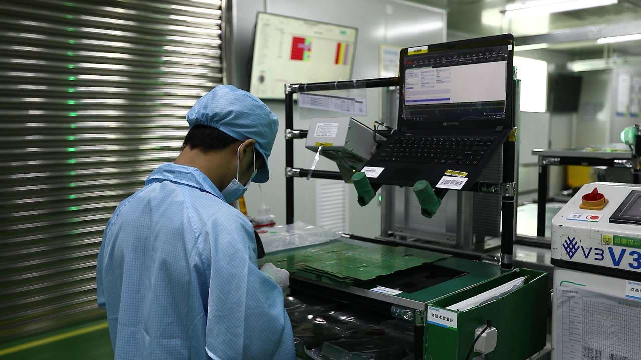 电子加工车间