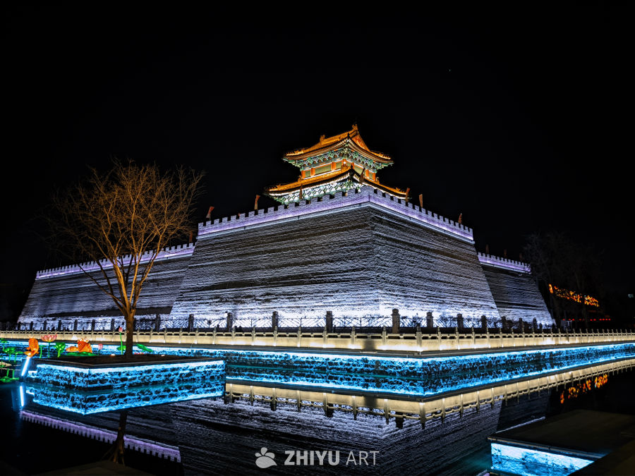 古城墙夜色