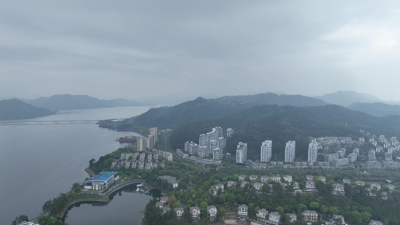 4K航拍浙江千岛湖风景区 14