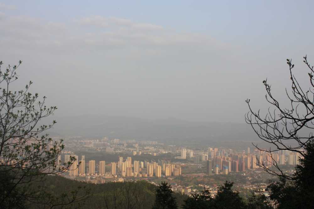 山顶观城
