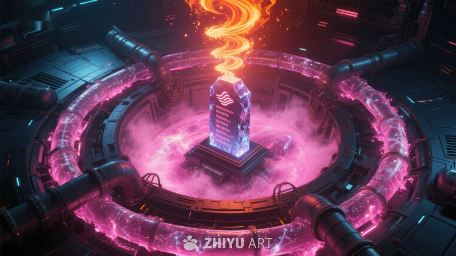 未来科技装置中的能量核心 730