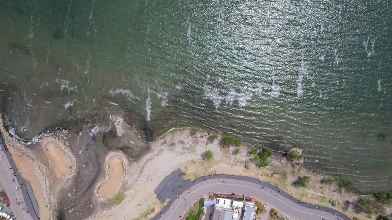 大理洱海S湾航拍