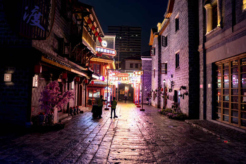 江西南昌万寿宫历史文化街区
