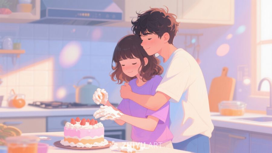 温馨厨房里的亲子烘焙时光 386