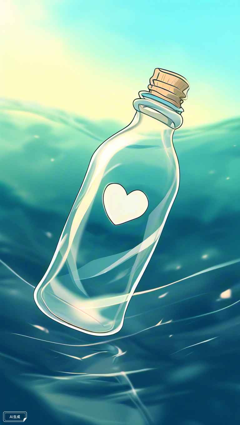 浅蓝色背景唯美治愈 4
