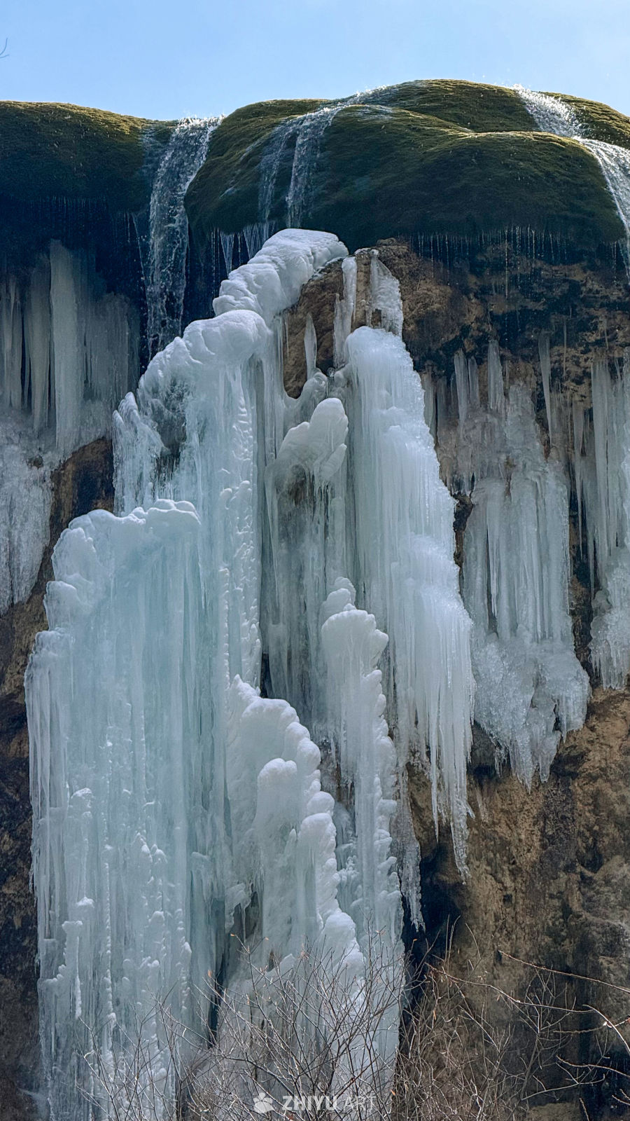 总要看一次冬天的九寨吧
