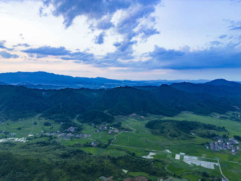 祖国壮丽河山航拍摄影图  