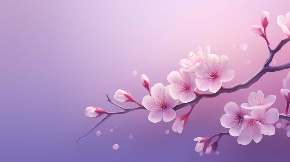 紫色唯美背景画面