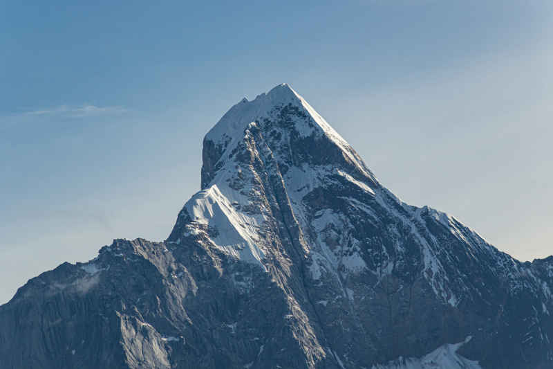 远眺四姑娘山
