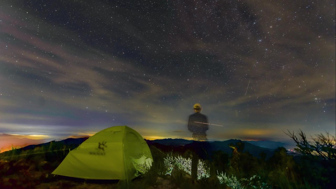天堂顶星空延时