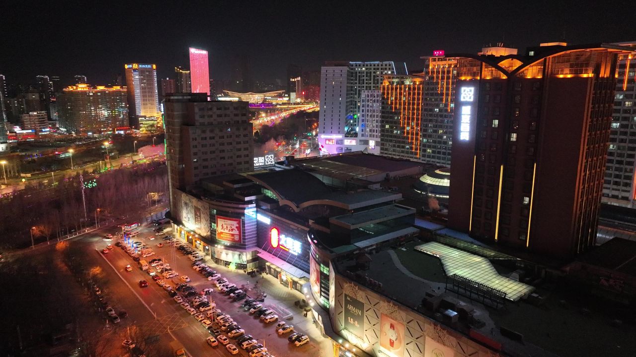 城市大奥莱 城市楼群 特色建筑