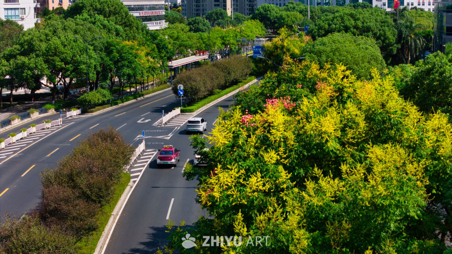 春日城市绿道行车图