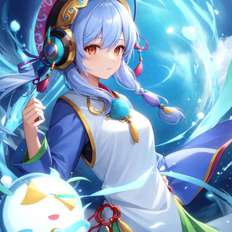 人物女孩插画设计