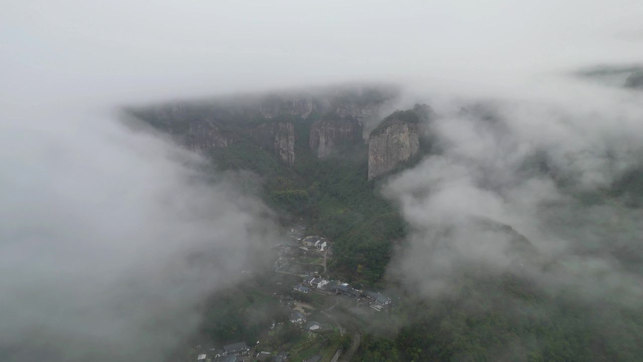 雁荡山云雾