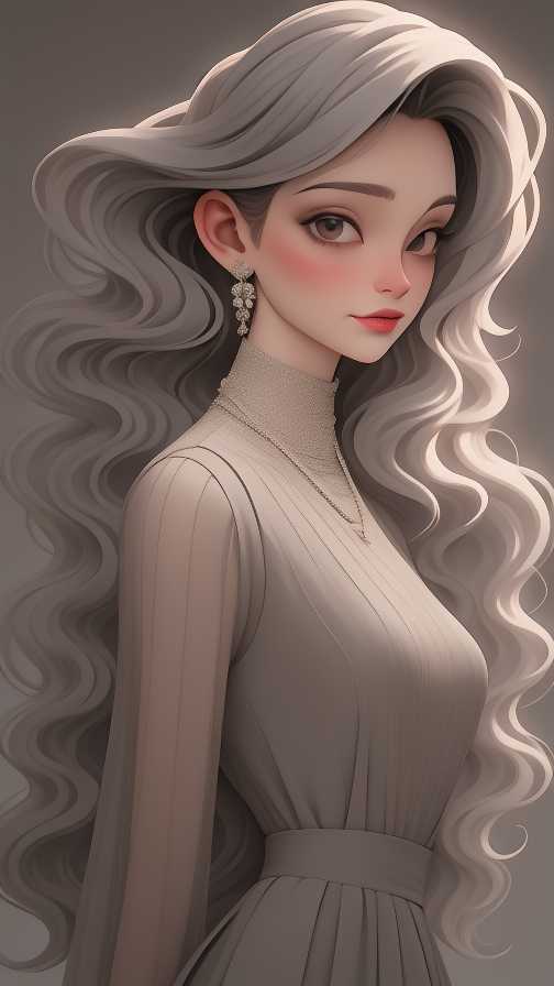 精致美女